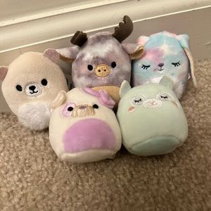 Squishmallow Squishville Bundle - 5 2” squishes